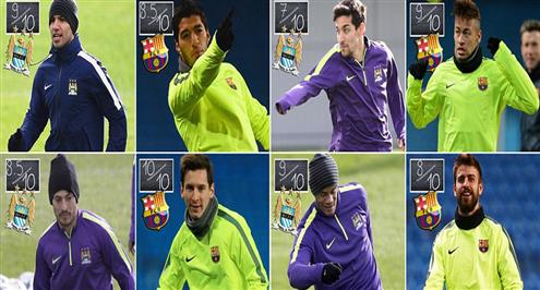 تقرير.. كيف تتوازن القوى بين مانشستر سيتي وبرشلونة في الصدام الأوروبي؟